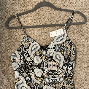 Loft Patterned Summer Jumpsuit